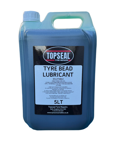 Tyre bead lubricant - tyre, paste