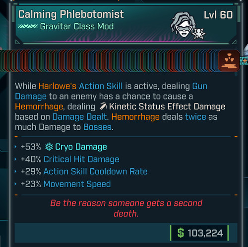 Borderlands modded class - modded,