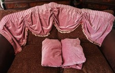 Vintage Pink Cotton Velvet