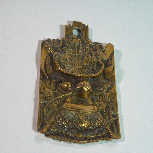 Antique brass pocket watch - antique,
