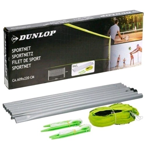 Dunlop sport net 609cm 220 - dunlop,