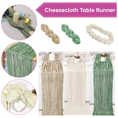 Wedding table runners - table,