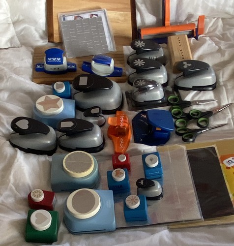 Fiskars paper craft punch lot - paper,