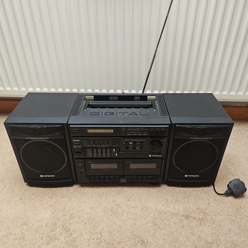 Hitachi w600er boombox - hitachi, ms-w600er