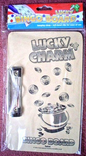 Lucky charm bingo - board, with