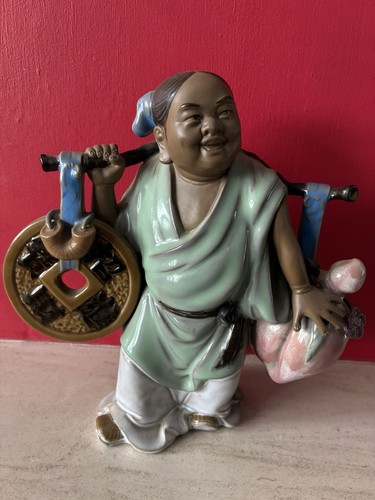 Shiwan chinese 1970s mudman - chinese,