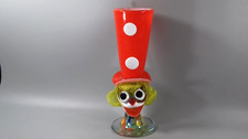 VINTAGE MURANO GLASS CLOWN VASE MCM