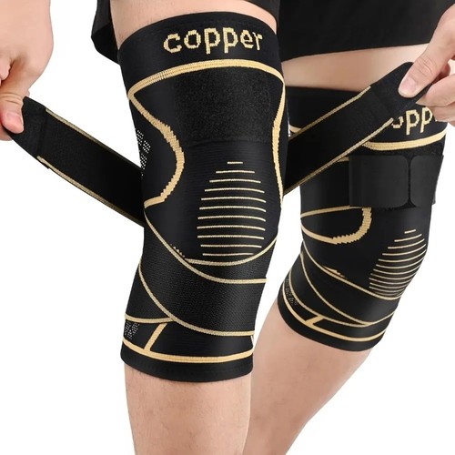 Copper knee brace straps - copper, brace,