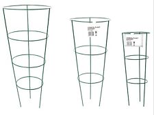 Garden Conical Plant Supports Rings Circular Border Flower Frame Cage Support