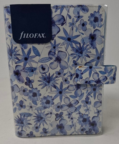 Filofax patterns indigo - filofax,
