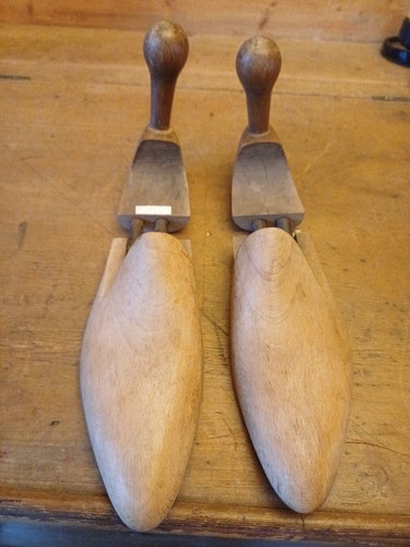 Nice pair vintage wooden - pair,