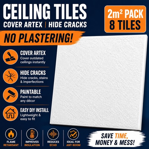 Polystyrene ceiling tiles - ceiling,