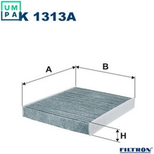 FILTER CABIN AIR K 1313A FOR