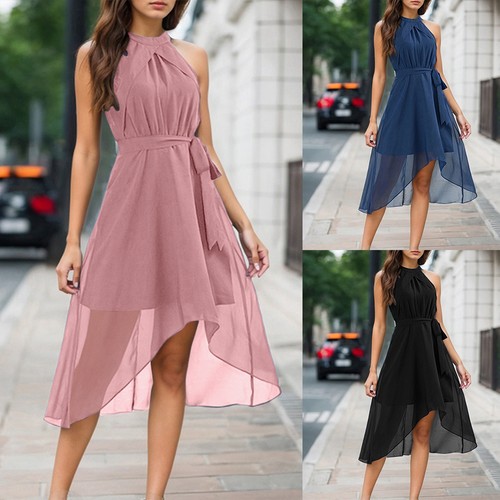 Women chiffon halter neck - women,