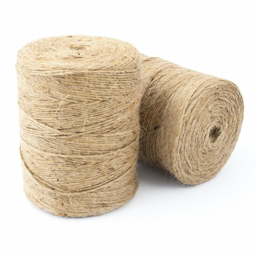 Natural brown soft jute twine - soft,