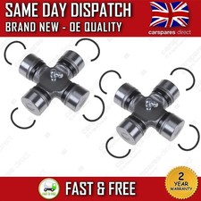 MITSUBISHI SHOGUN/PAJERO MK1 MK2 REAR PROPSHAFT UNIVERSAL JOINT X2 KIT 1983-ON