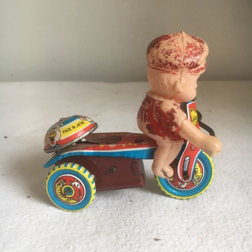 Vintage japanese tinplate toy - vintage,
