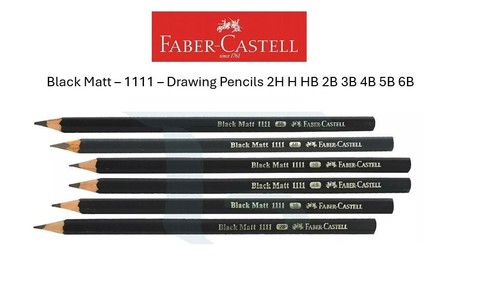 Faber castell black matt 1111 - faber-castell,