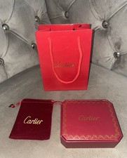 Empty Cartier bracelet box