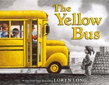 Yellow Bus, School And Library by Long, Loren, Like New Used, Free shipping i...