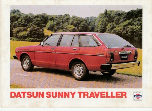 1980 datsun sunny traveller - sunny,