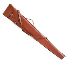 Leather Gun Slip Bag Shooting Shotgun Slip/Gun Bag Hunting Gun Carry Case