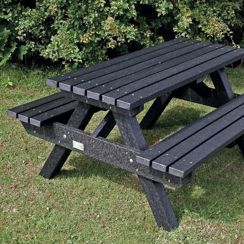 Heavy duty picnic table bench - heavy,