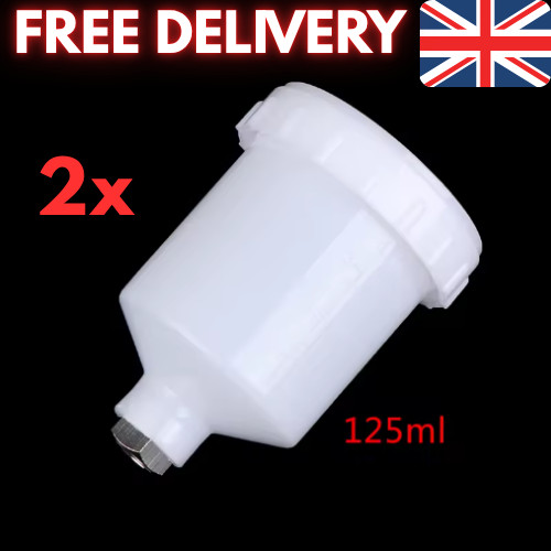 125ml spray gun paint - 2x,