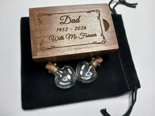 Personalised memorial box lock - box,