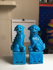 PAIR OF CHINESE FOO DOGS - TWO