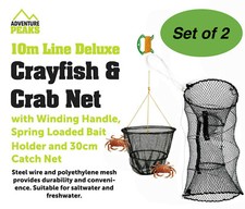 2 X Crab Trap Net Crab Prawn