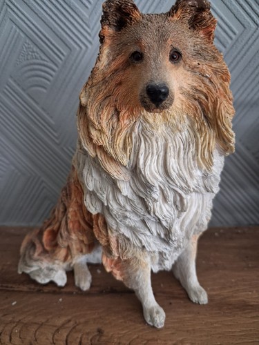 Sheltie dog figurine ornament - sheltie,