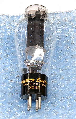 Western electric 300b - 300b, vacuum