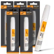 2-6pk White Tile Grout Pen