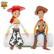 Toy Story 4 Talking Woody & Jessie Figures Kids Gift Model Toy Set