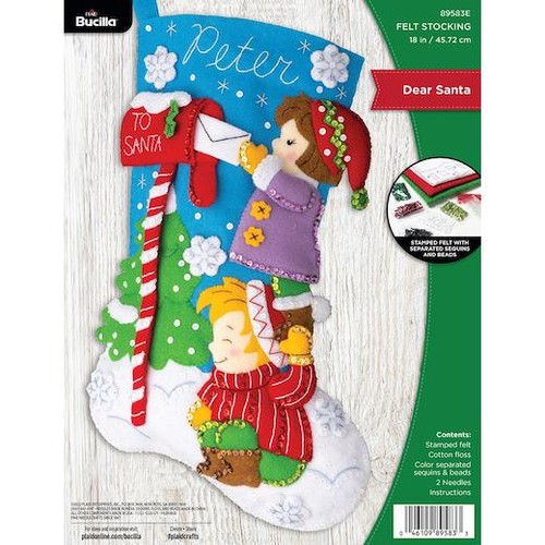 Bucilla felt christmas - 18",