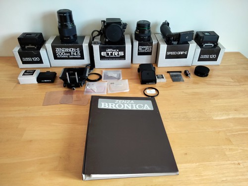 Bronica zenza etrs 645 - etrs, format