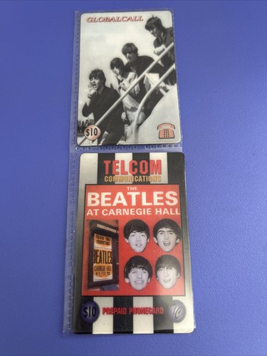 Beatles telecom cards a - beatles,