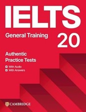IELTS 20 Practice Test General Training Studen (Mixed Media Product)  NEW