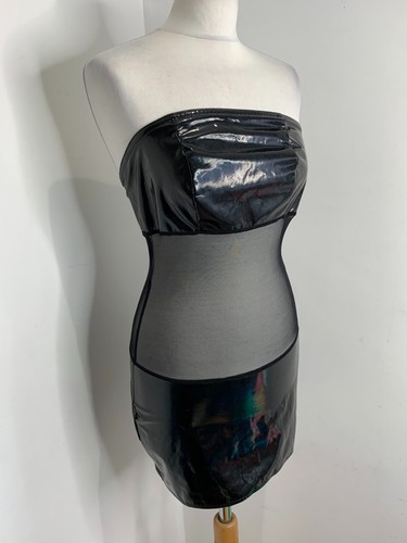 Ledapol strapless wet look