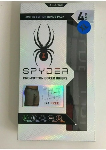 Spyder pro cotton mesh boxer - pro-cotton/mesh,