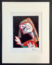 Pablo Picasso - hand signed -