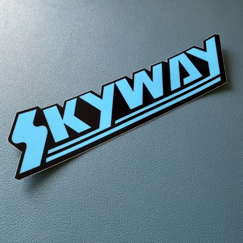 1980s style skyway bmx - style, sticker