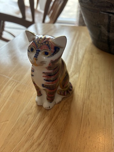 Royal crown derby kitten sat - royal,