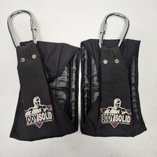 2 Body Solid NB56 Nylon Dipping Belts & Carabiners Strength Training Equipment