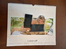 La Femme Calendar  Pin Up Girls Fram DIY Woodbridge  Vintage 1988