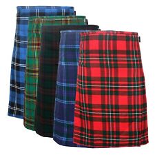 5 Yard Men's Scottish Kilts 13oz Highland Casual Tartan Kilt 14 Various Tartan