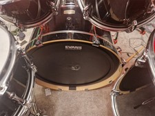 Yamaha Birch Stage Custom With Hardware And Evans Hydrolics