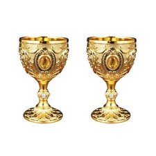 2Pcs 30ml Wine Glasses Vintage