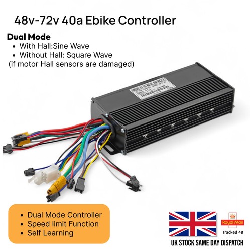 Sine wave bldc controller - wave, 40a